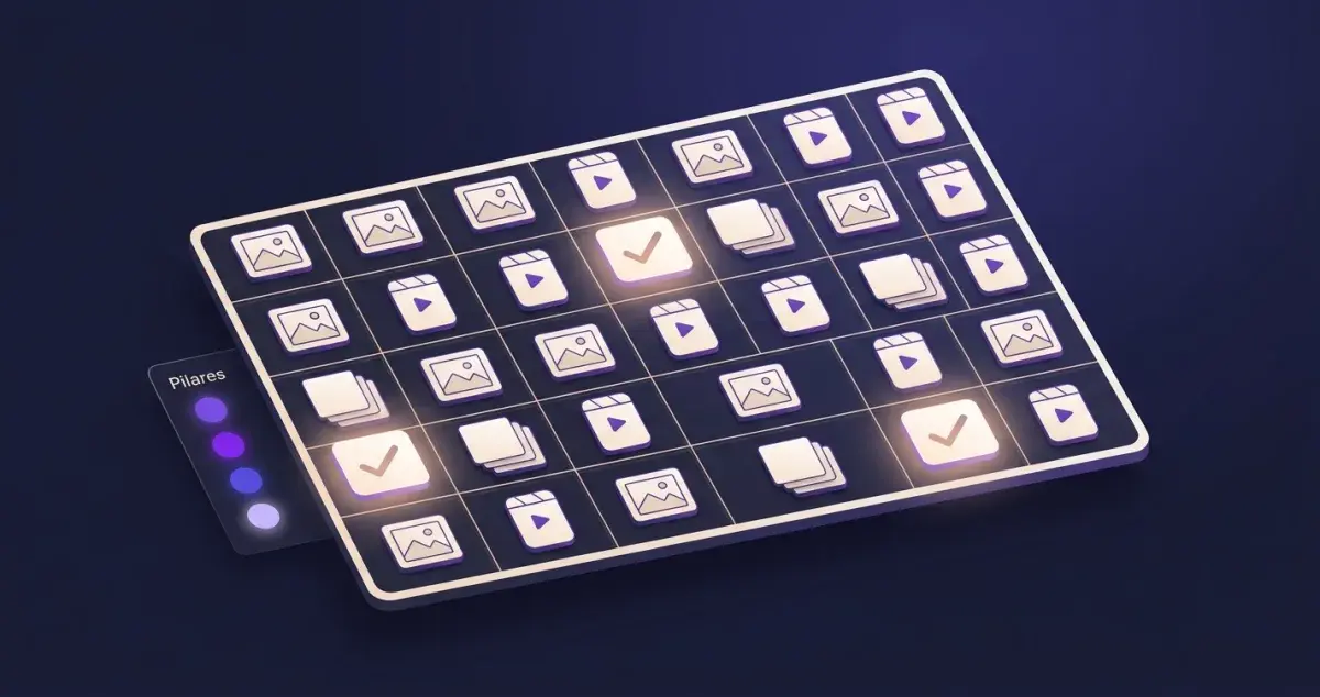 Calendário Editorial para Instagram Grátis: Template + Como Usar em 2026